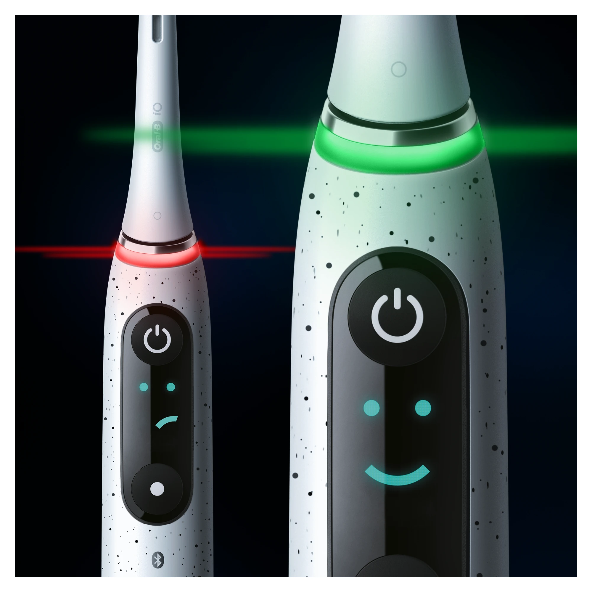 Elektrinis dantų šepetėlis Braun Oral-B iO Series 10, Baltos spalvos