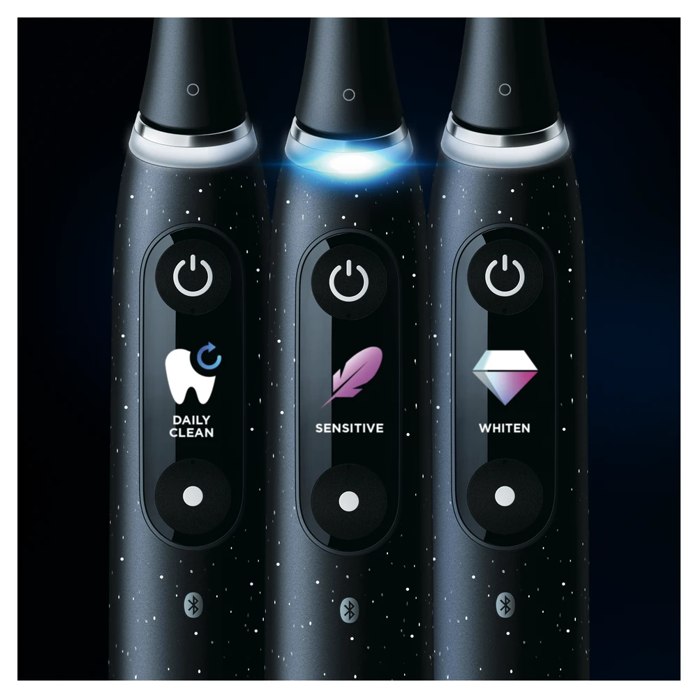 Elektrinis dantų šepetėlis Oral-B iO10 iOM10.1B4.2AD, Juodas