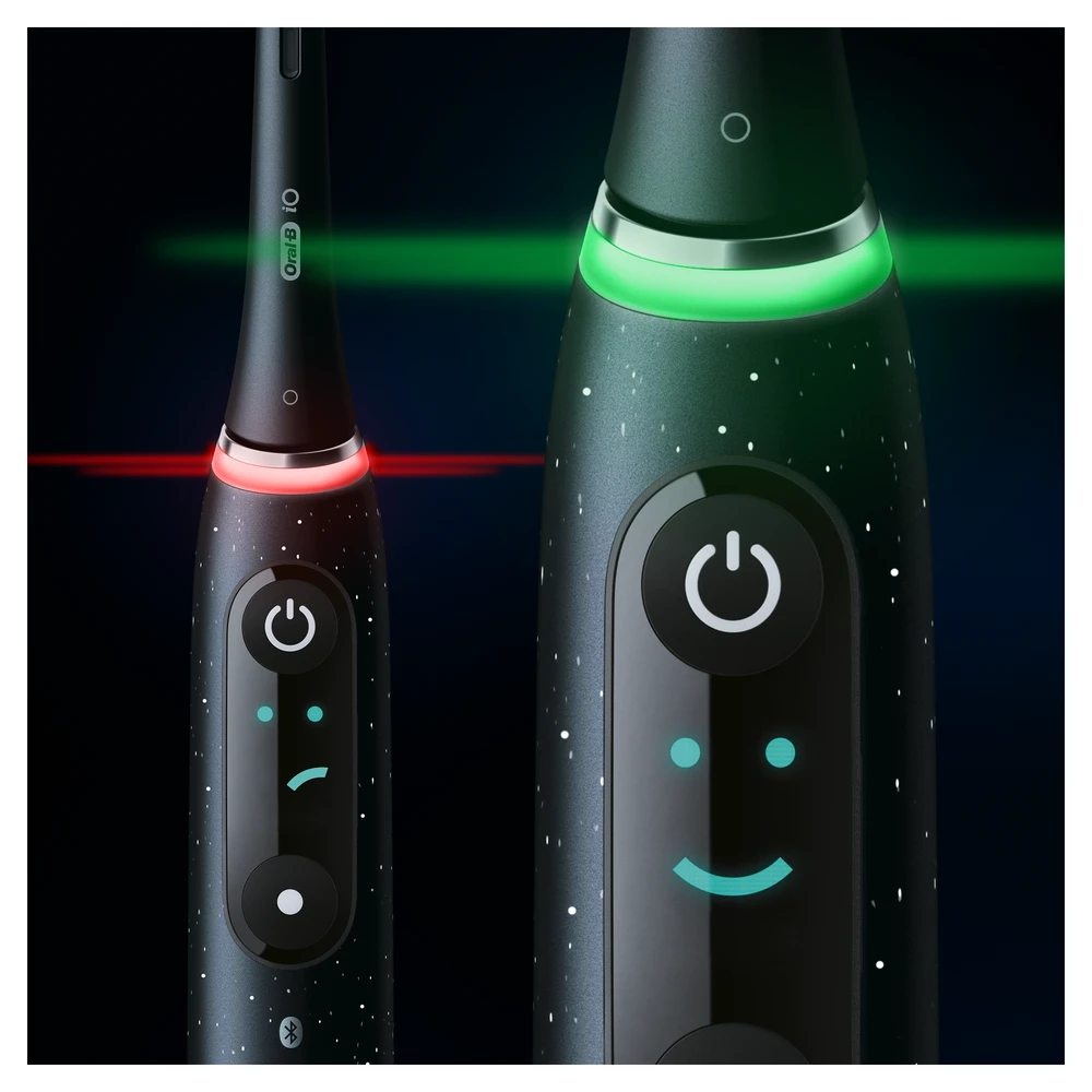 Elektrinis dantų šepetėlis Oral-B iO10 iOM10.1B4.2AD, Juodas