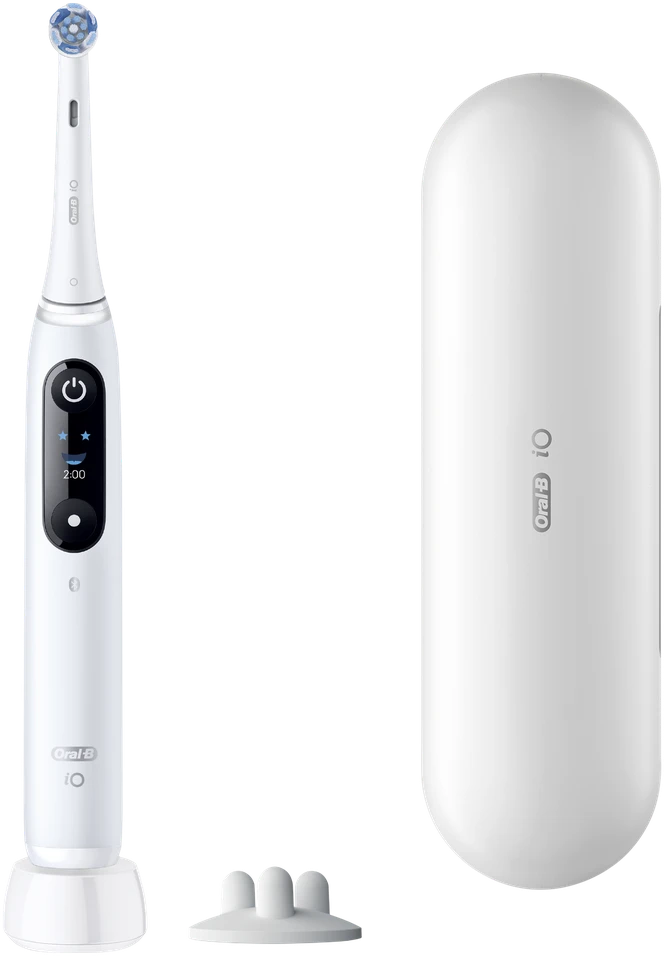 Elektrinis dantų šepetėlis Oral-B iO6 Series, baltas, 4210201438069