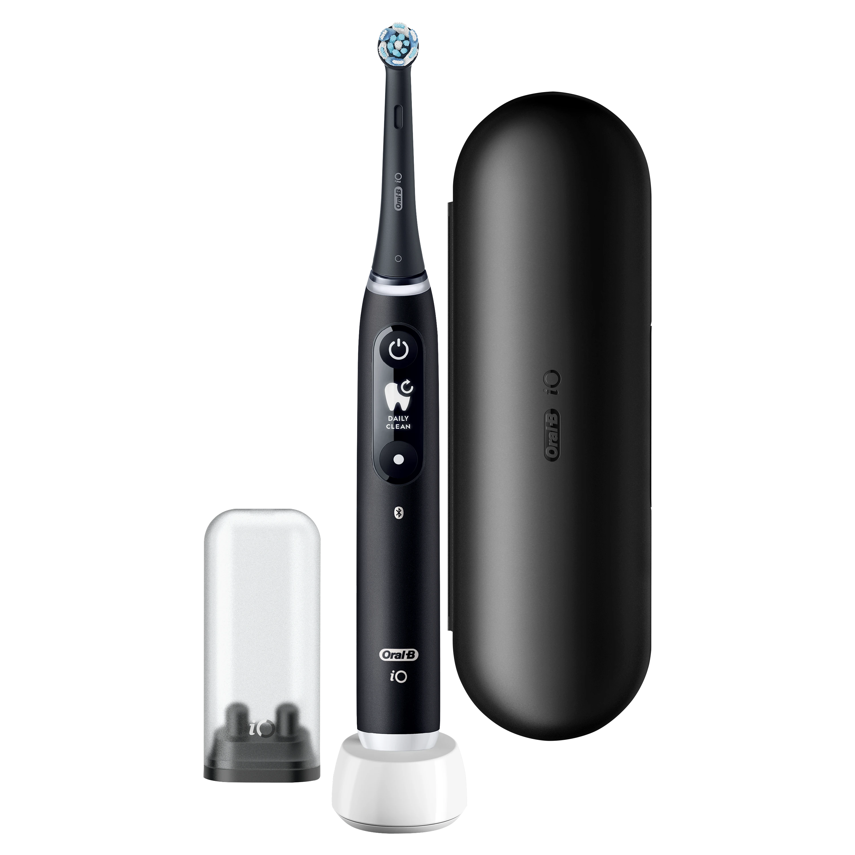 Braun iOM6.1B6.3DK Oral-B iO6 Elektrinis Dantų Šepetėlis Juodas Onyx