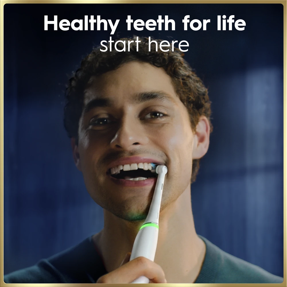 ORAL-B iO Series 9N Elektrinis dantų šepetėlis, baltos spalvos