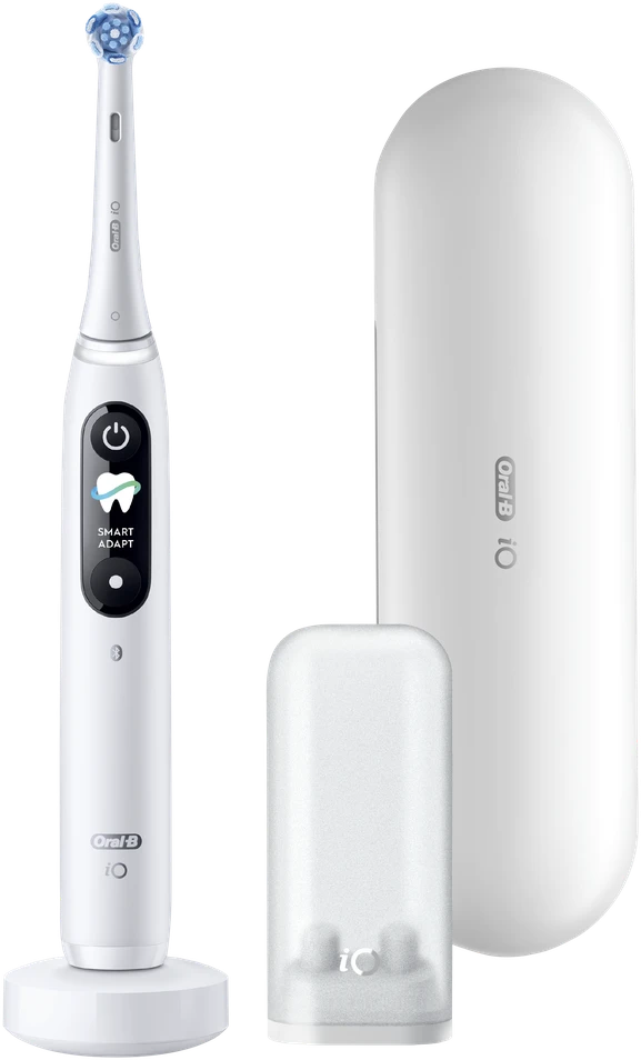 ORAL-B iO Series 9N Elektrinis dantų šepetėlis, baltos spalvos