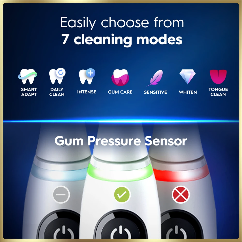 ORAL-B iO Series 9N Elektrinis dantų šepetėlis, baltos spalvos
