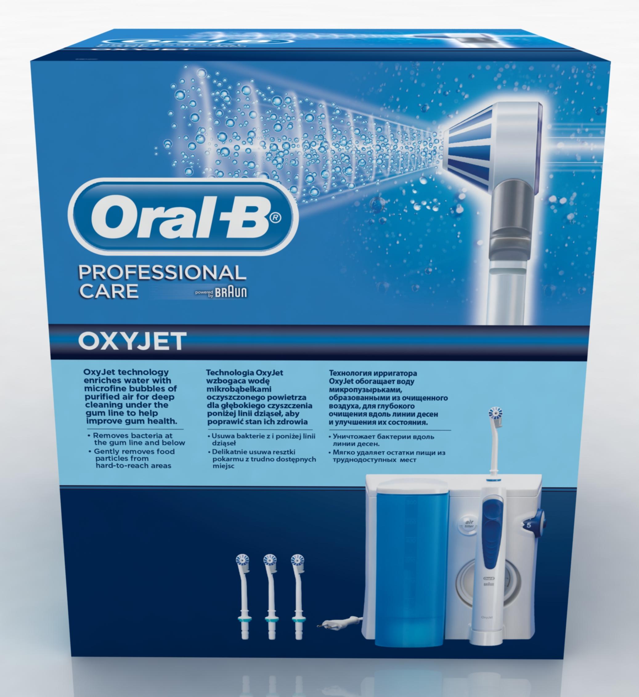 Oral-B Professional Care Oxyjet MD20 burnos irigatorius