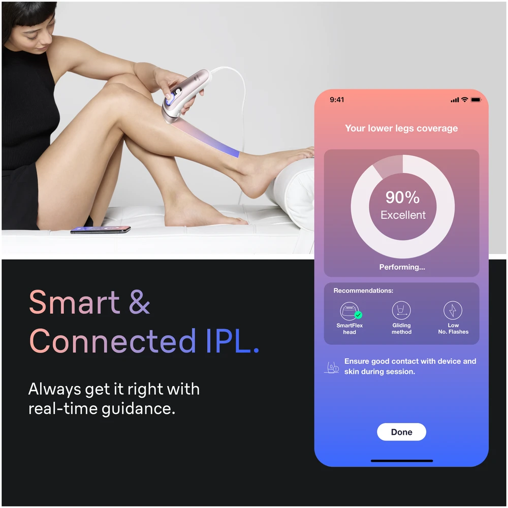 NAUJIENA Braun PL7321 Skin i·expert Pro7 IPL Fotoepiliatorius - Išmanioji alternatyva lazeriui.