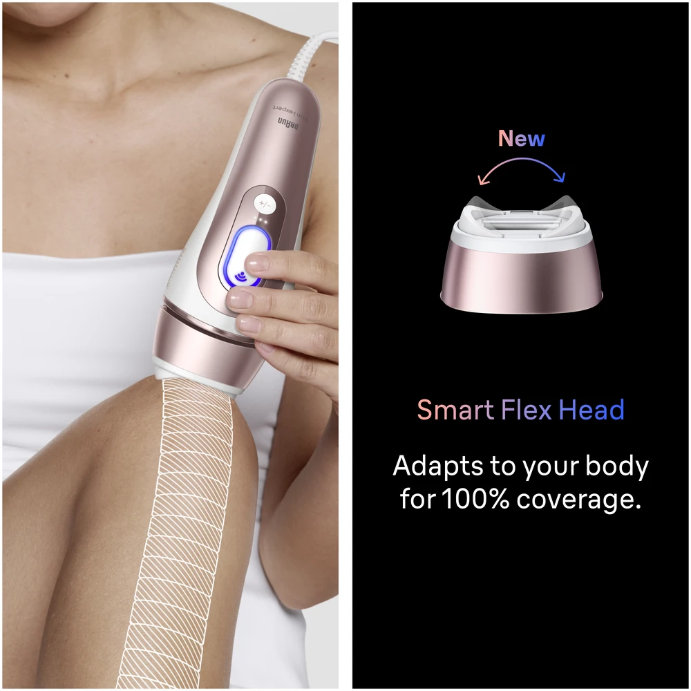 NAUJIENA Braun PL7321 Skin i·expert Pro7 IPL Fotoepiliatorius - Išmanioji alternatyva lazeriui.