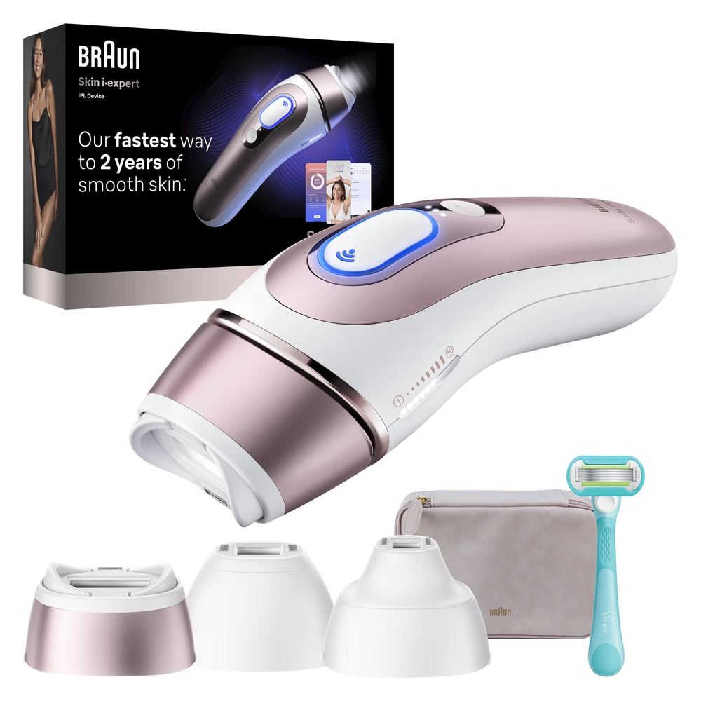 NAUJIENA Braun PL7321 Skin i·expert Pro7 IPL Fotoepiliatorius - Išmanioji alternatyva lazeriui.