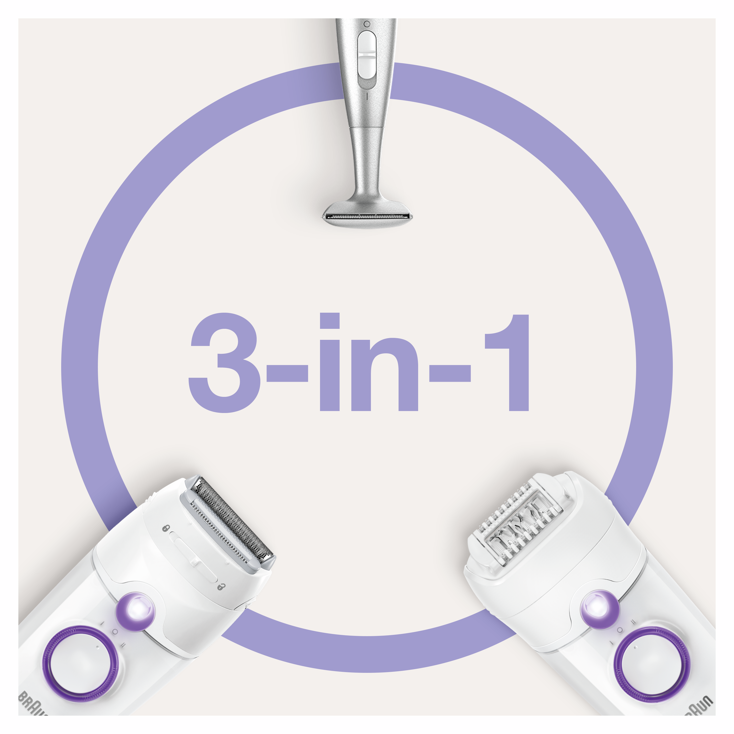 Braun SE5825P Epiliatorius Silk•èpil® 5