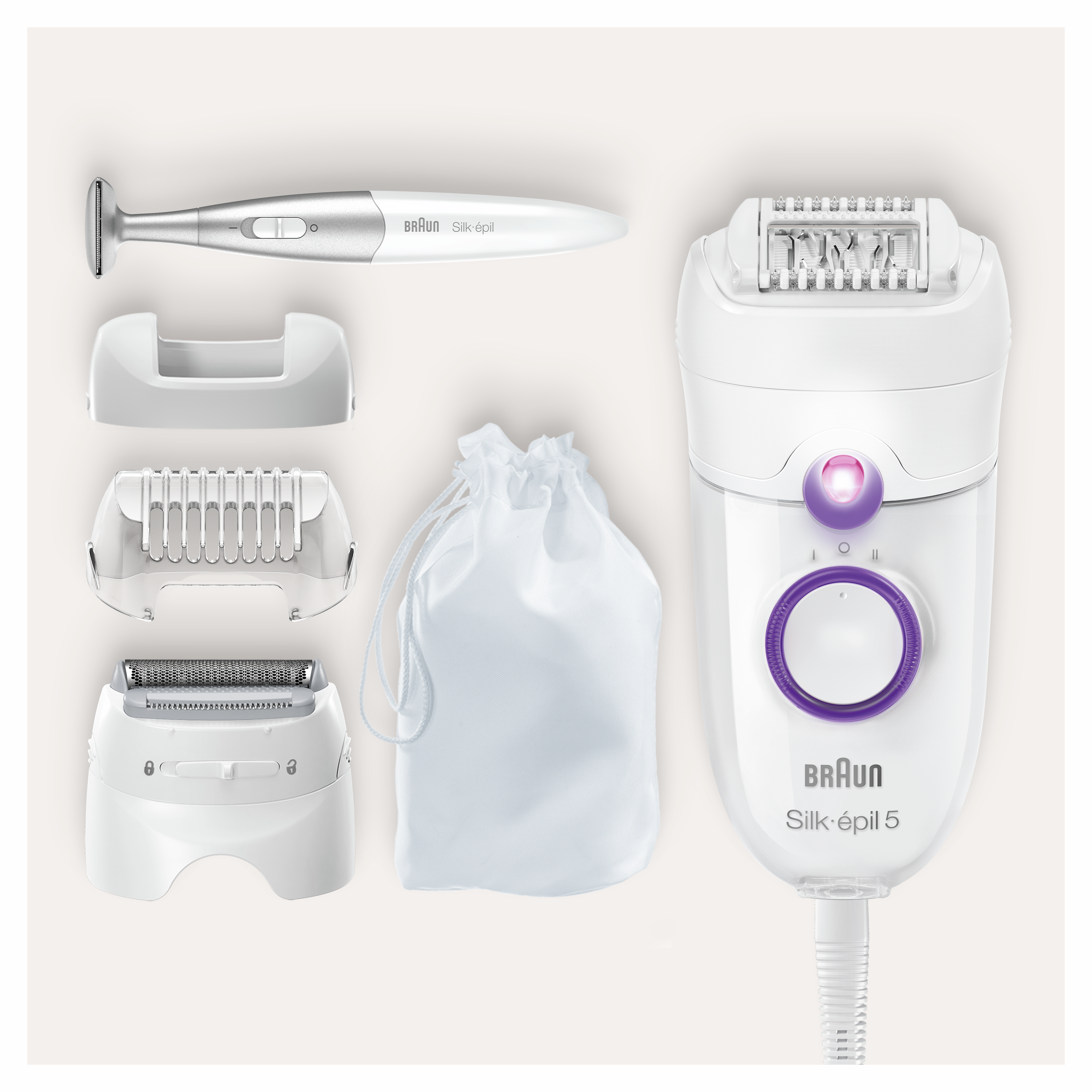 Braun SE5825P Epiliatorius Silk•èpil® 5
