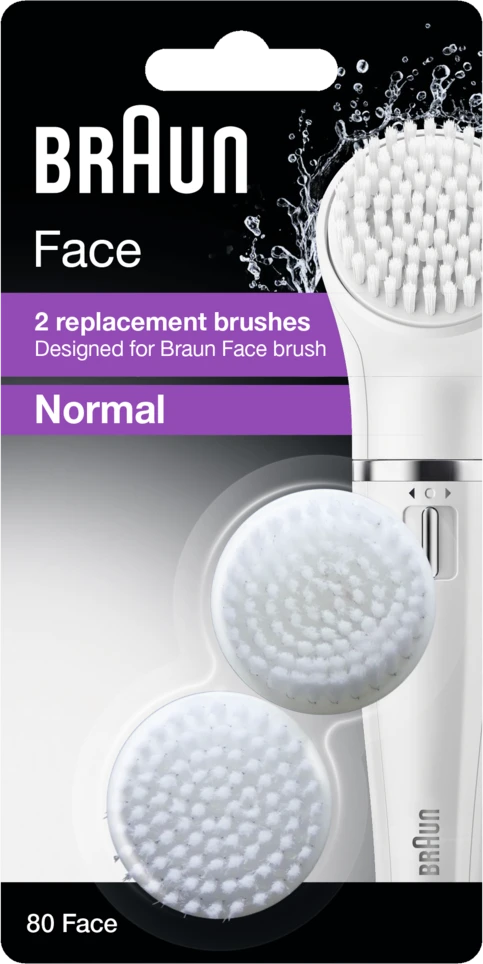 BRAUN SE80-N "Normal" Šepetėliai Face