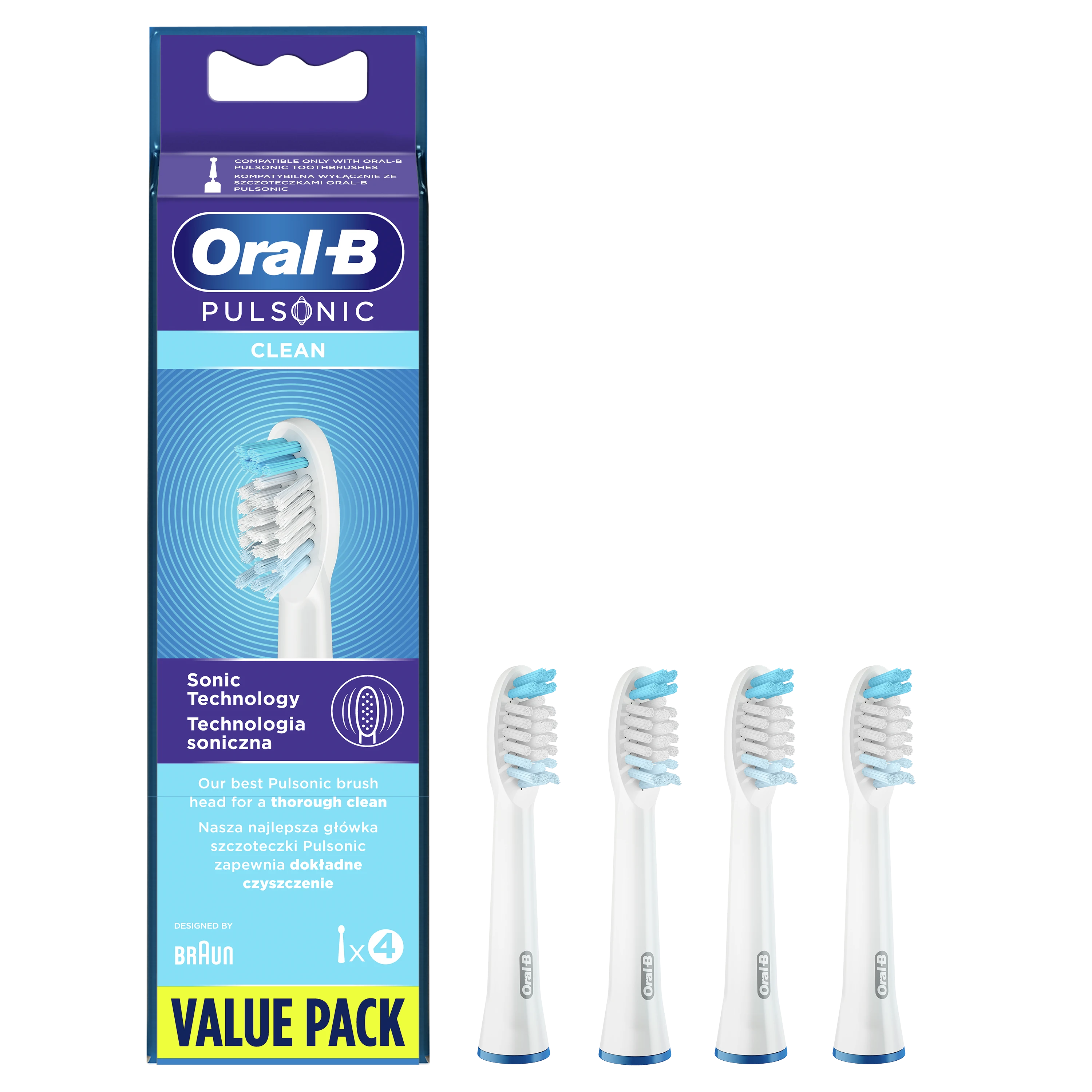 Braun SR32-4 Oral-B Pulsonic Clean pildymas