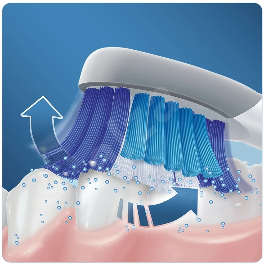Dantų šepetėlio galvutės Braun SR32-4 Oral-B Pulsonic Jautrus pildymas