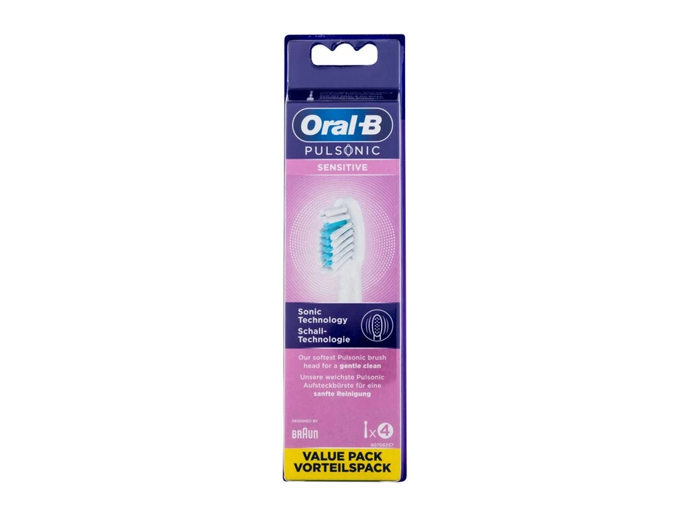 Dantų šepetėlio galvutės Braun SR32-4 Oral-B Pulsonic Jautrus pildymas