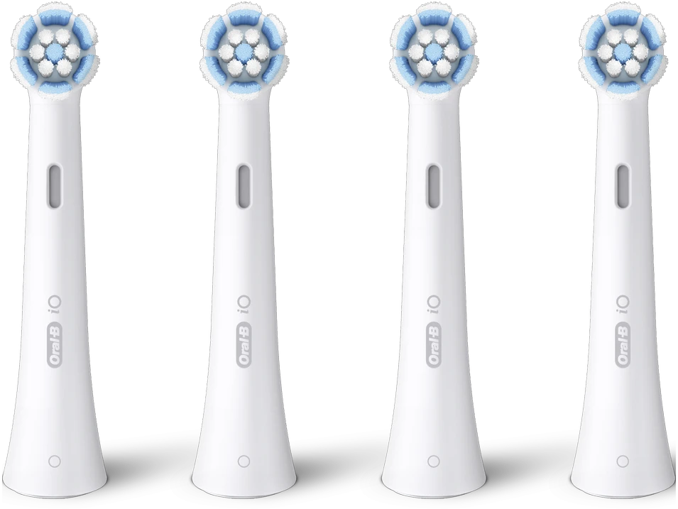 Dantų šepetėlio galvutės Braun Oral-B iO Gentle Care 4 vnt. balta