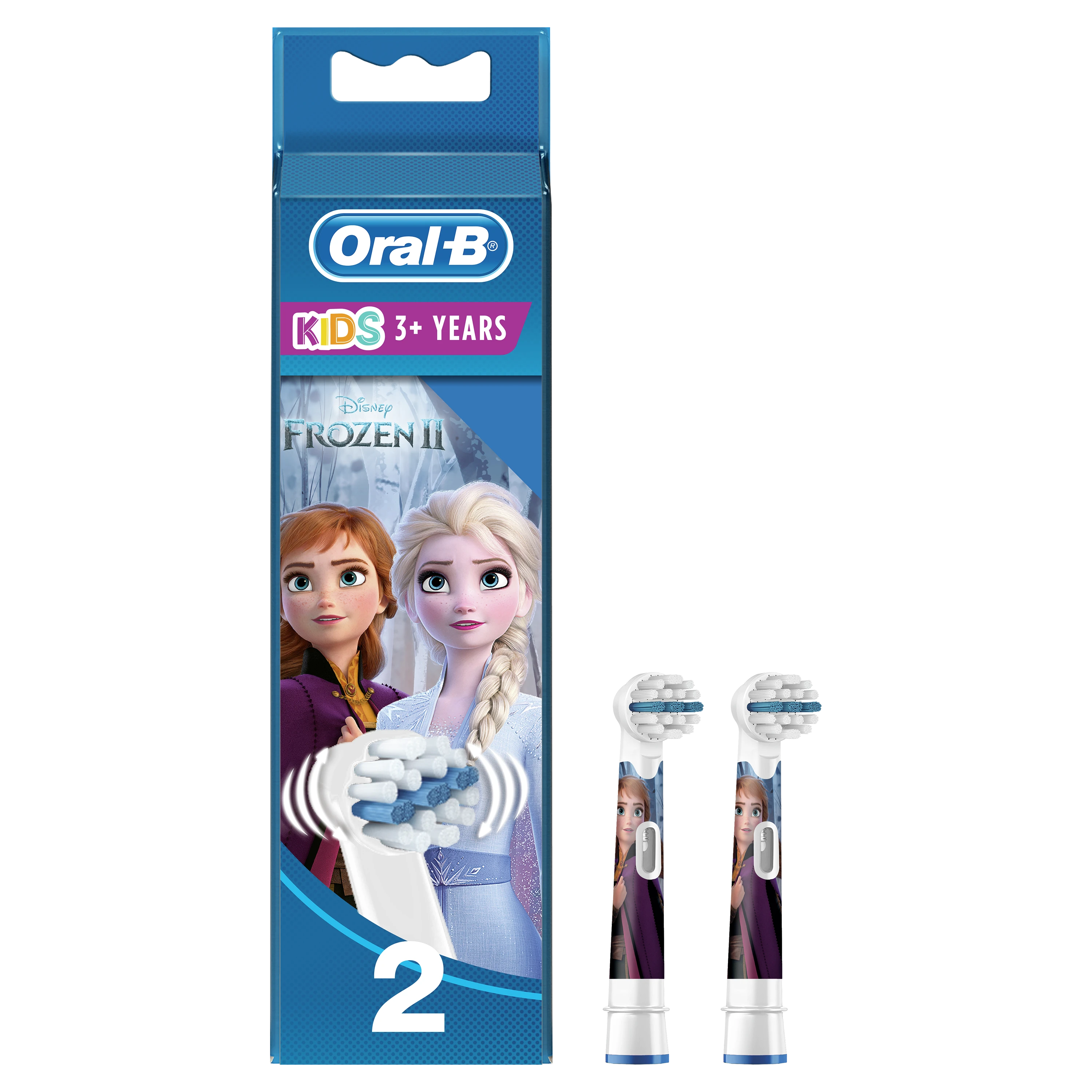 Dantų šepetėlio antgaliai Braun EB10-2 Frozen