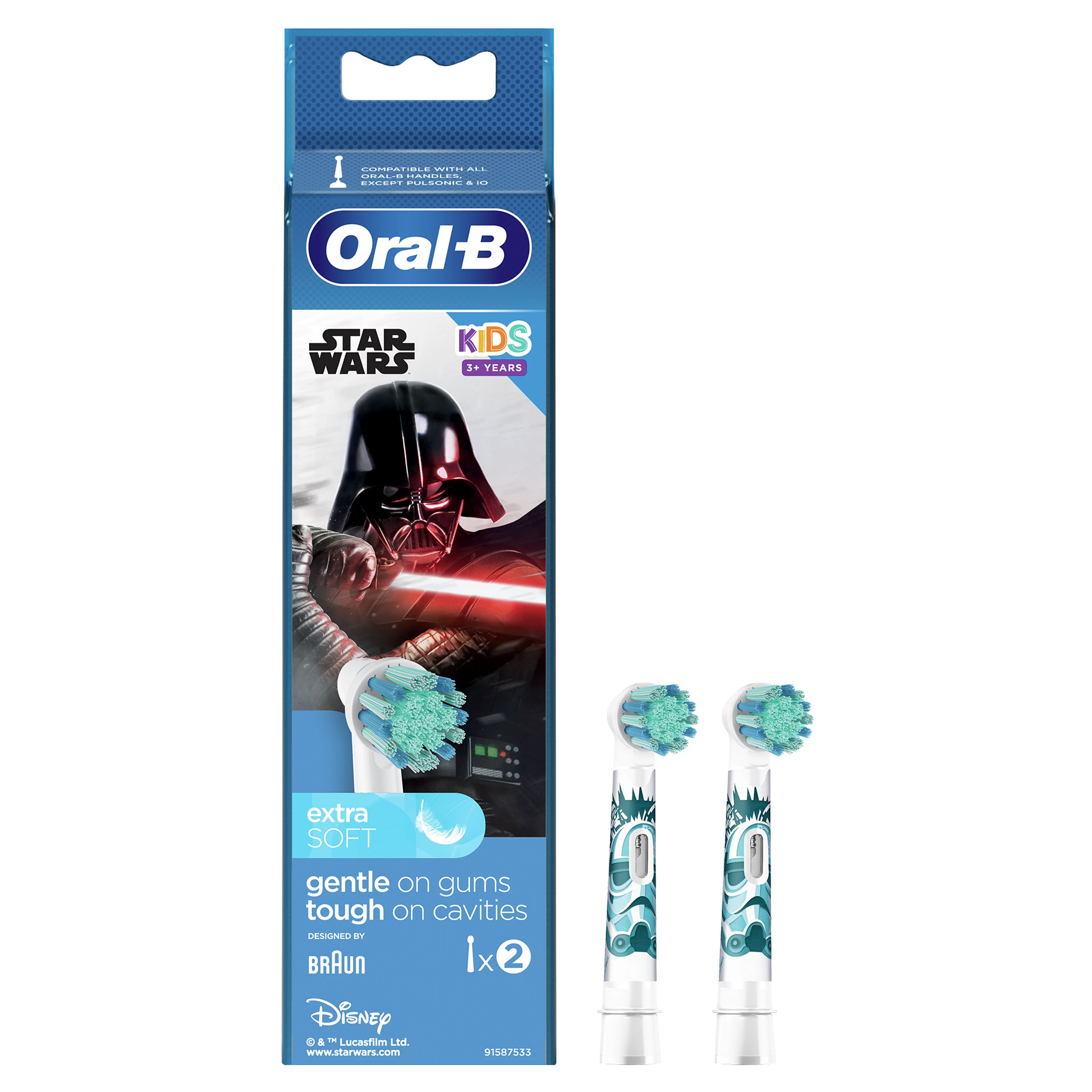 Oral-B Start Wars vaikiškos galvutės su pakuote