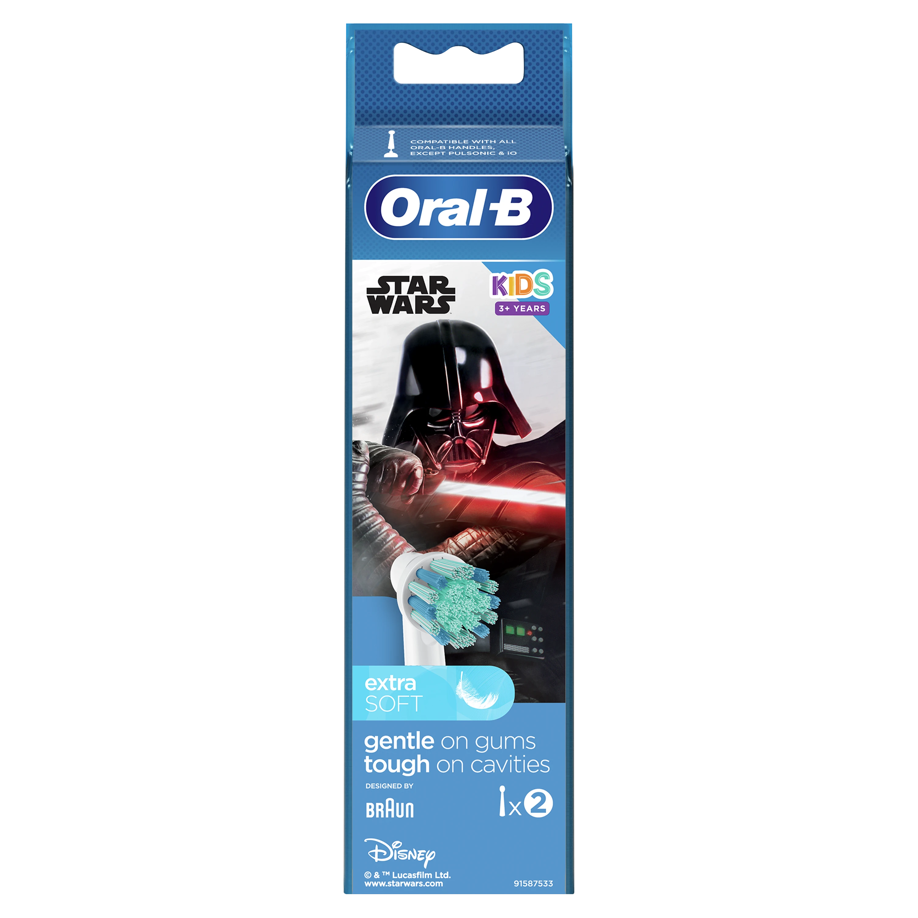 Oral-B BRAUN EB 10-2K StarWars antgaliai dantų šepetėliui