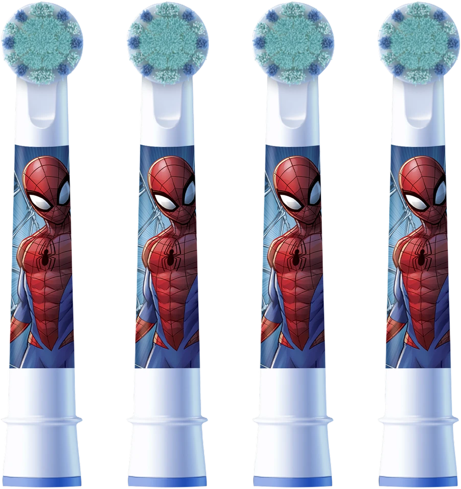 Oral-B Kids Heads Spider-Man Replacement Dantų šepetėlis Head