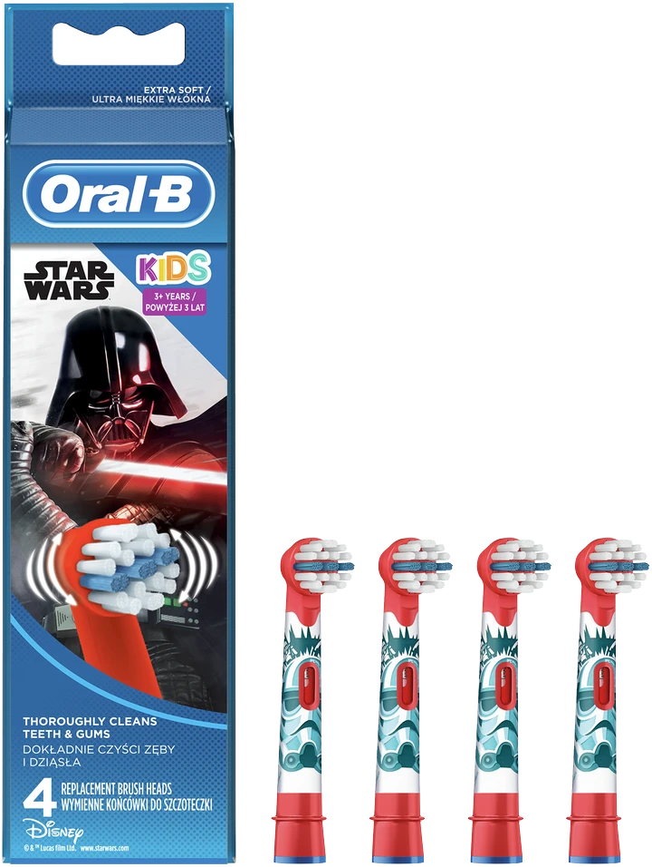 BRAUN EB 10-4K StarWars Extra soft antgaliai dantų šepetukams