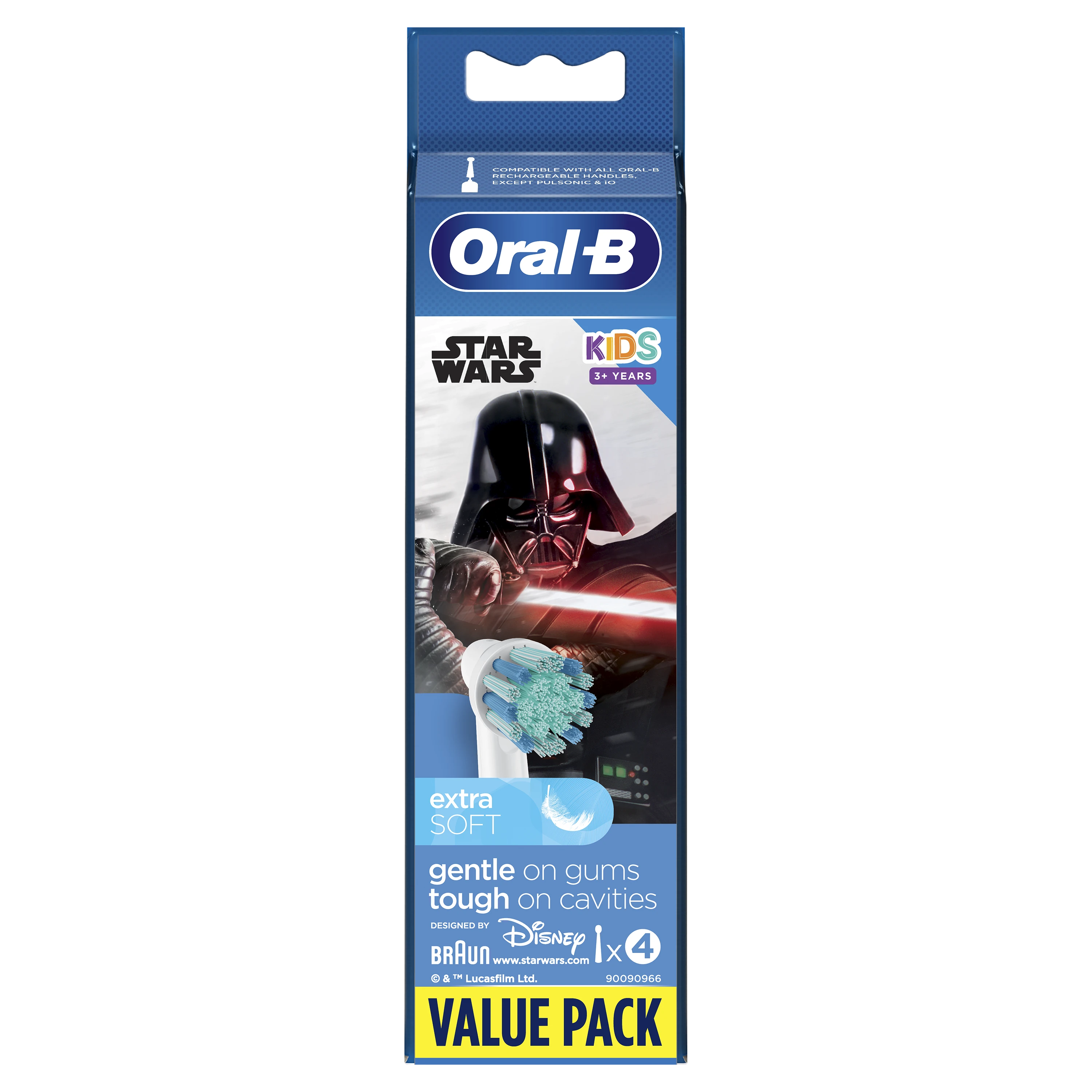 BRAUN EB 10-4K StarWars Extra soft antgaliai dantų šepetukams
