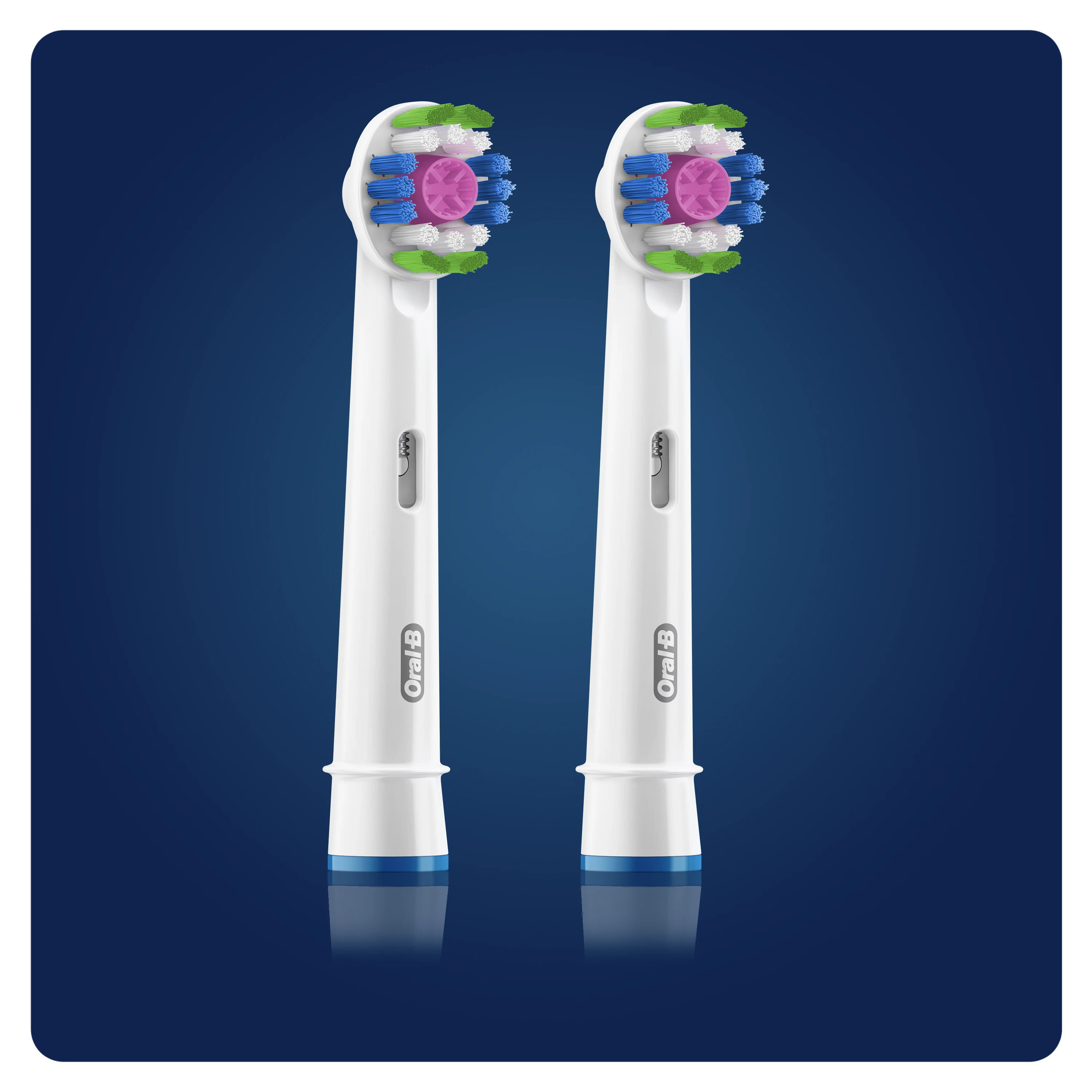 Oral-B 3D White šepetėlio galvutės, 2 vnt.