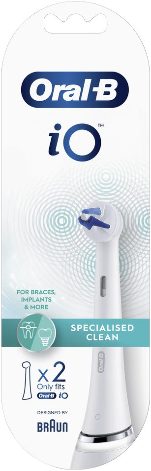 Dantų šepetėlio antgaliai Oral-B iO Specialised Clean EB2