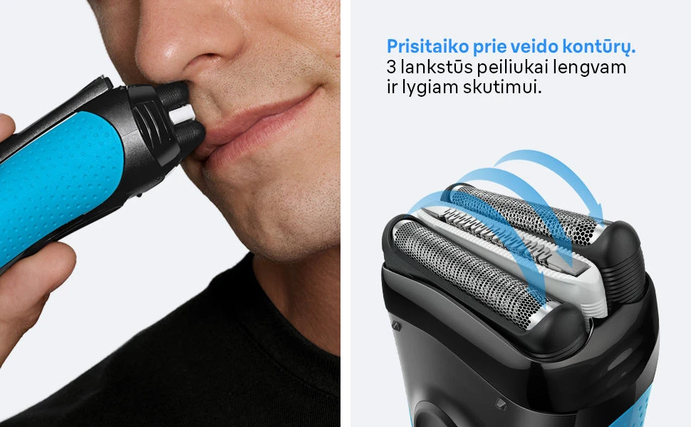 Braun 32B Series3+ tinklelis aprašymas - Prekės nuotrauka