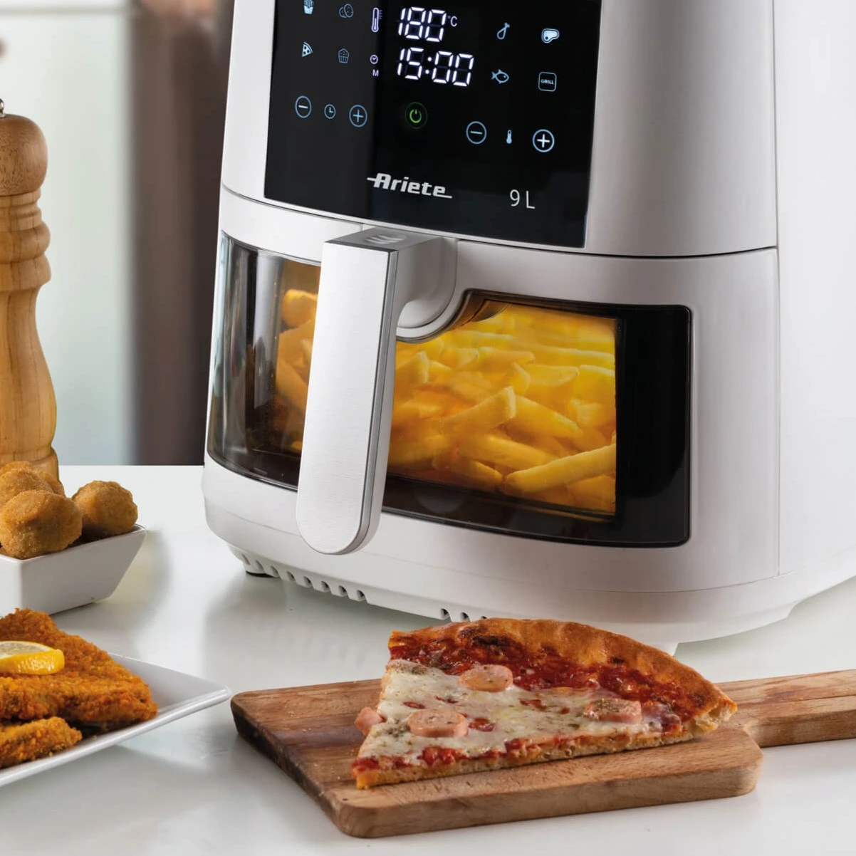 4630 Ariete Airy Fryer 9L karšto oro gruzdintuvė aprašymas - Prekės nuotrauka