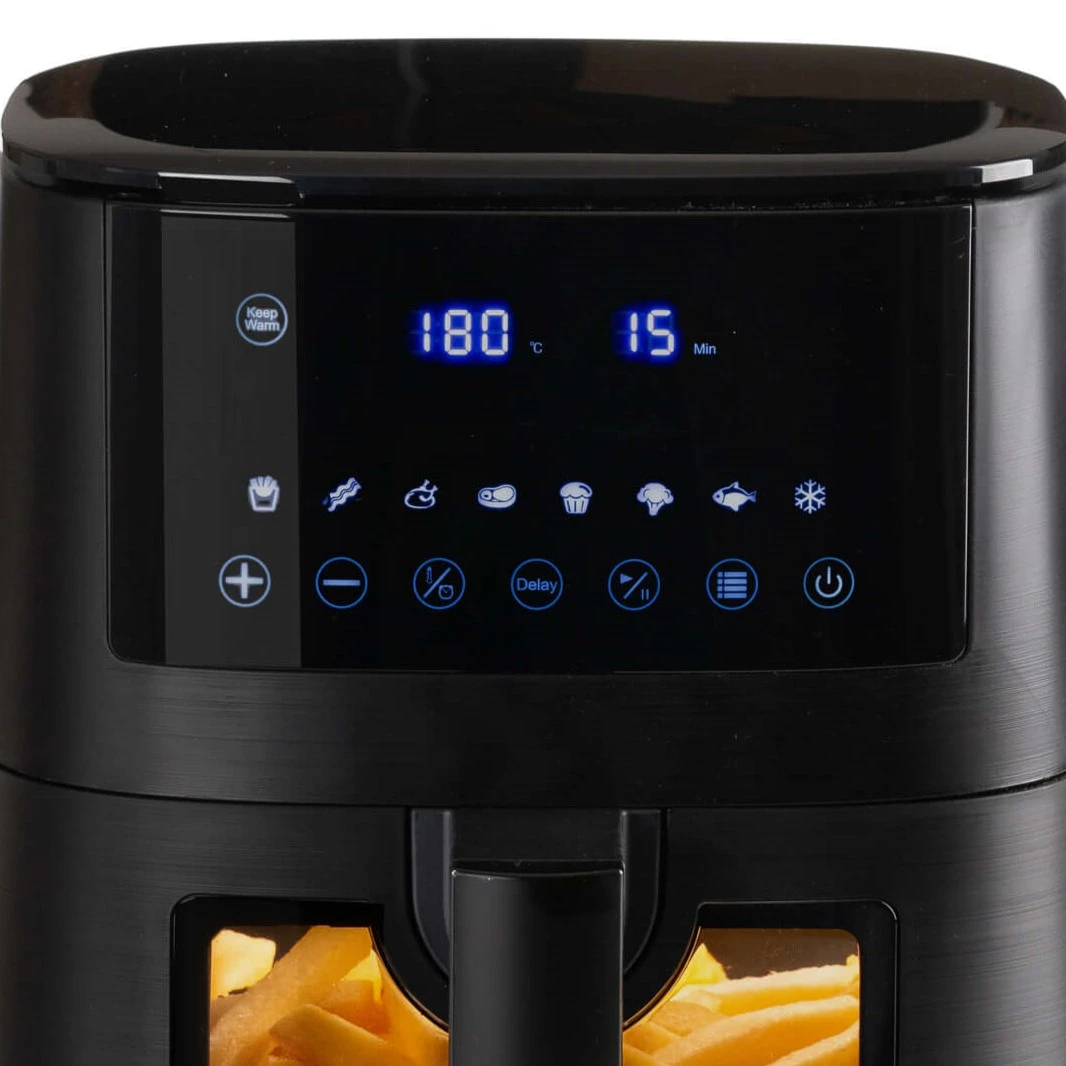 4633 Ariete Airy Fryer 4L karšto oro gruzdintuvė Juodas aprašymas - Prekės nuotrauka
