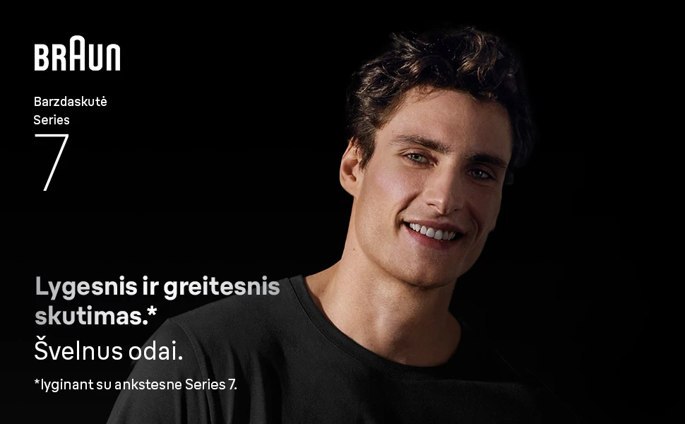 Braun 72-G1200s barzdaskutė Series 7 pilkas aprašymas - Prekės nuotrauka