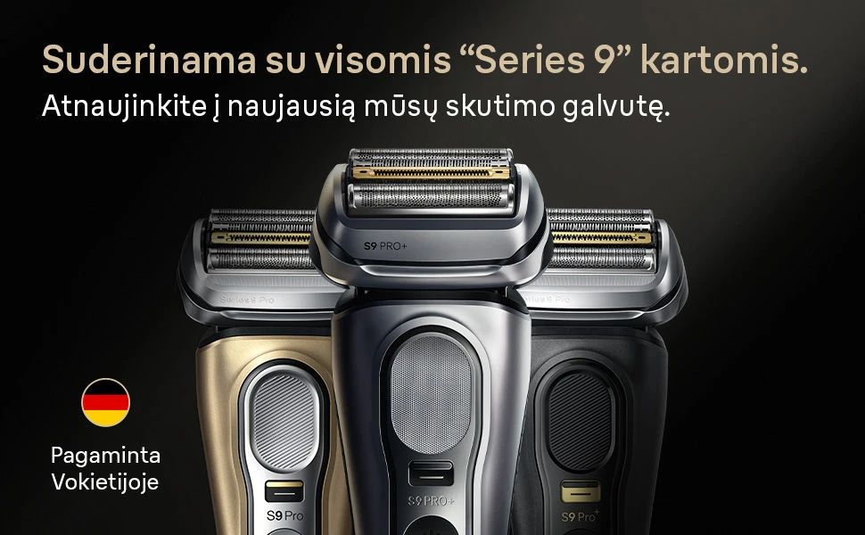 Braun 96M Combi Pack Series 9 Pro aprašymas - Prekės nuotrauka