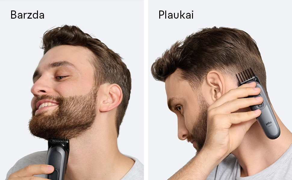 AIO3500 Braun Kirpimo Rinkinys Viskas Viename 4in1 aprašymas - Prekės nuotrauka