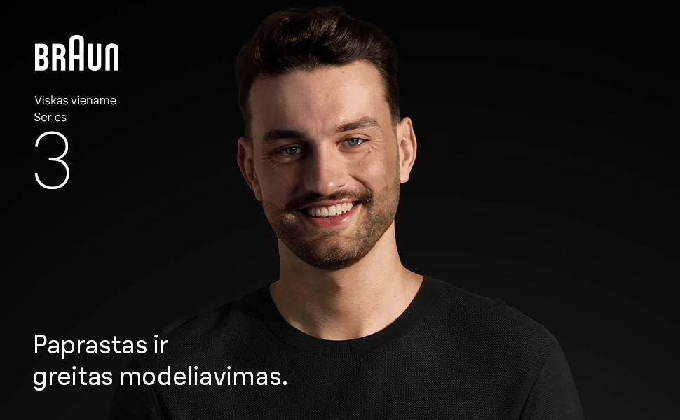 AIO3500 Braun Kirpimo Rinkinys Viskas Viename 4in1 aprašymas - Prekės nuotrauka
