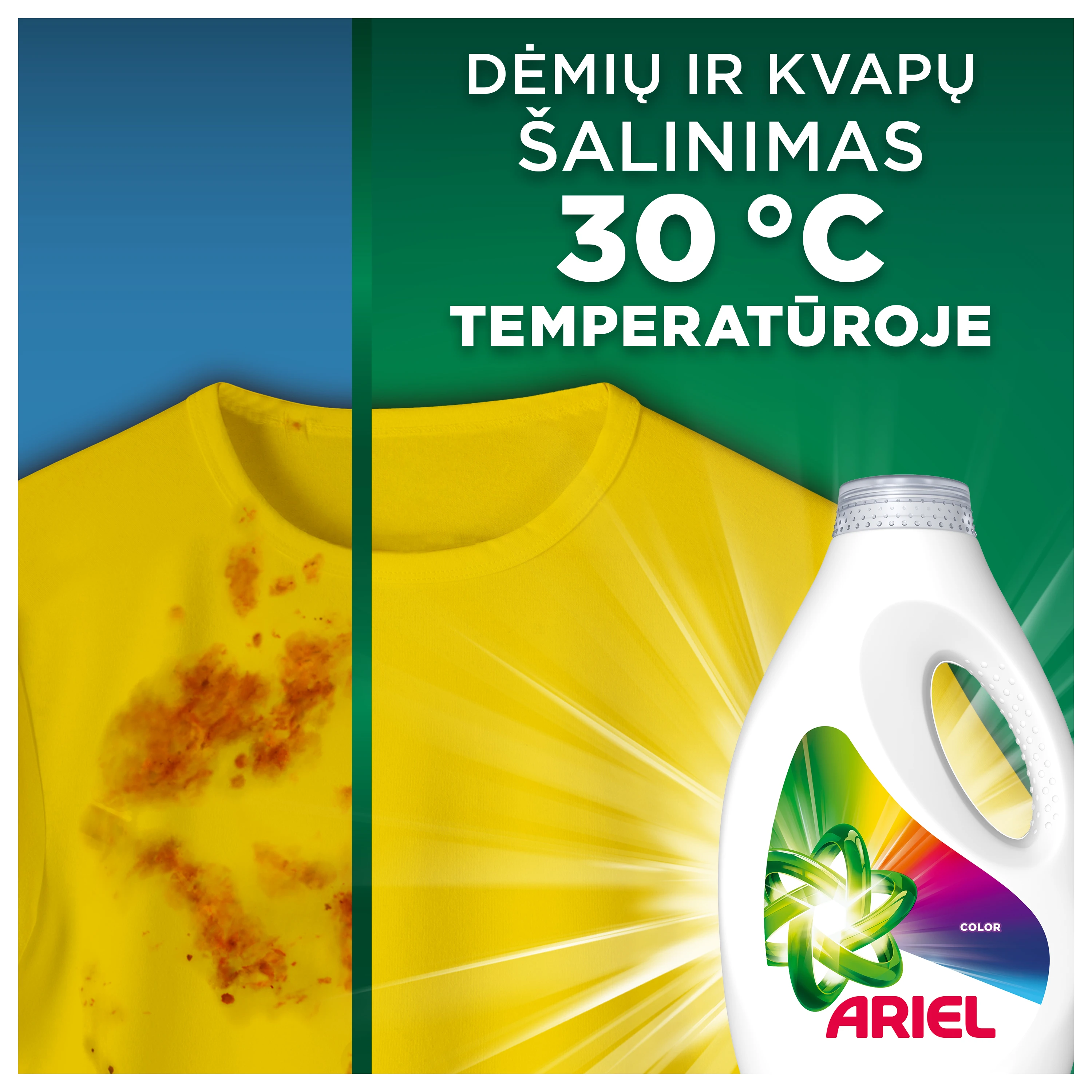 Ariel Skystas skalbiklis „Color“, 4.5 L (100 Plovimų) aprašymas - Prekės nuotrauka