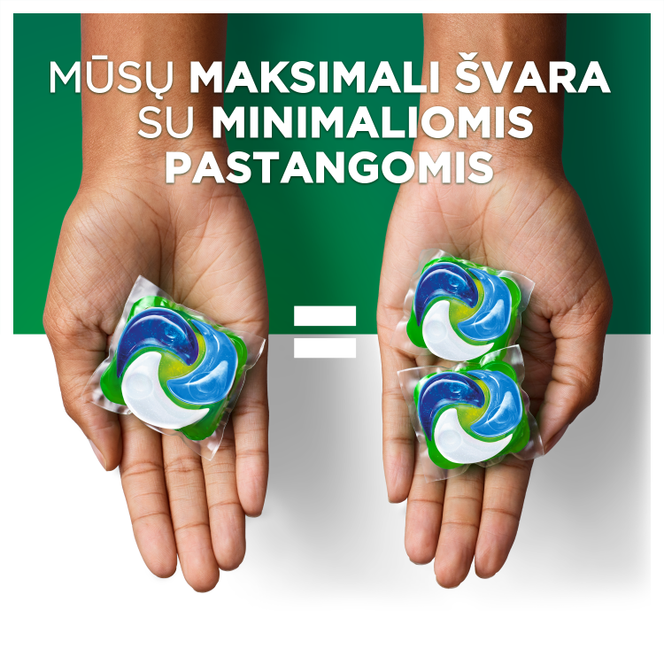 Ariel PODS Ultra Power Universal Želinės Skalbimo Kapsulės, 40 Kapsulės aprašymas - Prekės nuotrauka