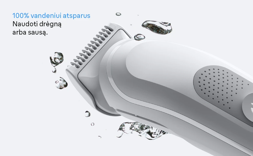 BG3500 Braun kūno plaukų kirpimo mašinėlė aprašymas - Prekės nuotrauka