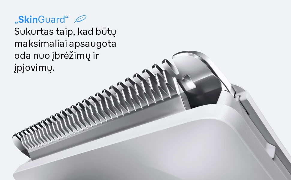 BG3530 Braun kūno plaukų kirpimo mašinėlė aprašymas - Prekės nuotrauka