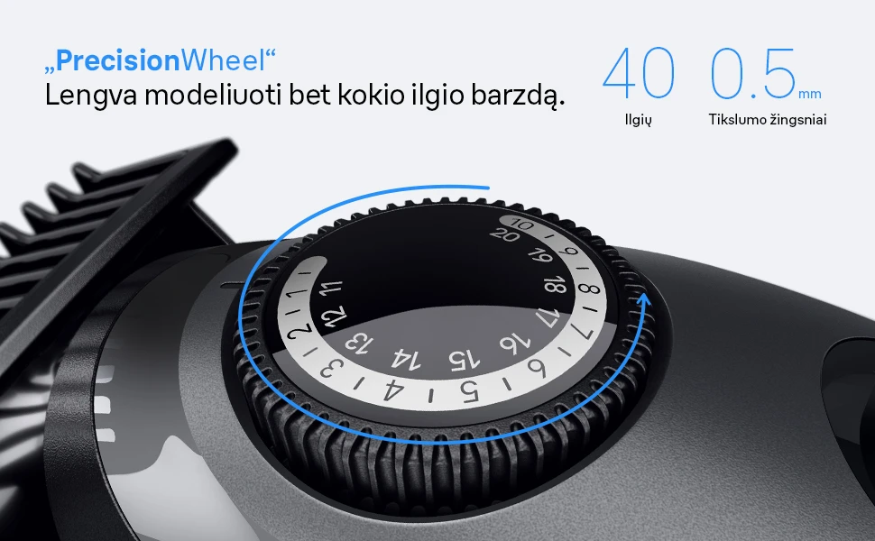 BT3500 Braun Barzdakirpė aprašymas - Prekės nuotrauka