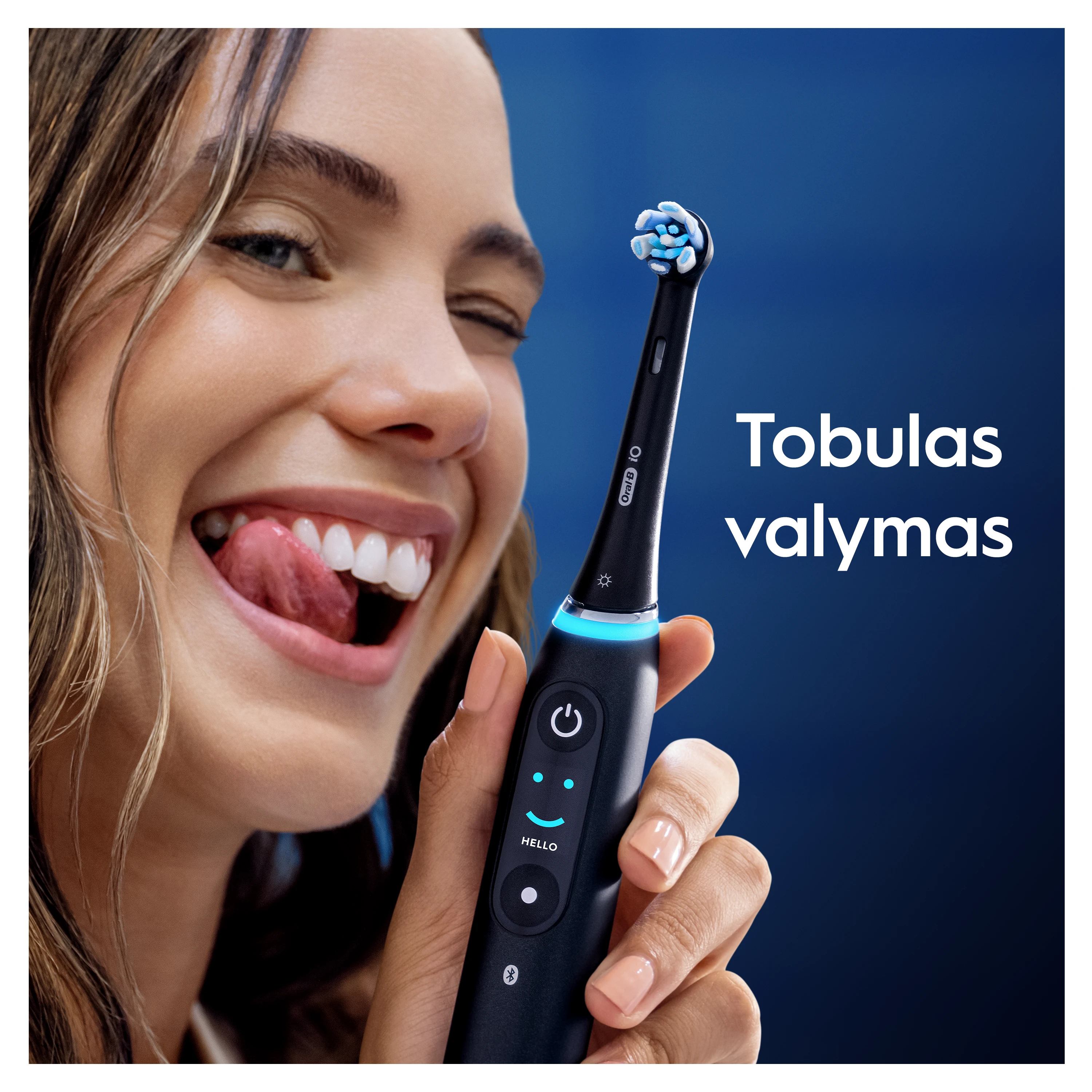 Braun CBF 8 Oral-B UltimateClean Juodas Dantų Šepetėlio Galvutės, 8 Vnt. aprašymas - Prekės nuotrauka
