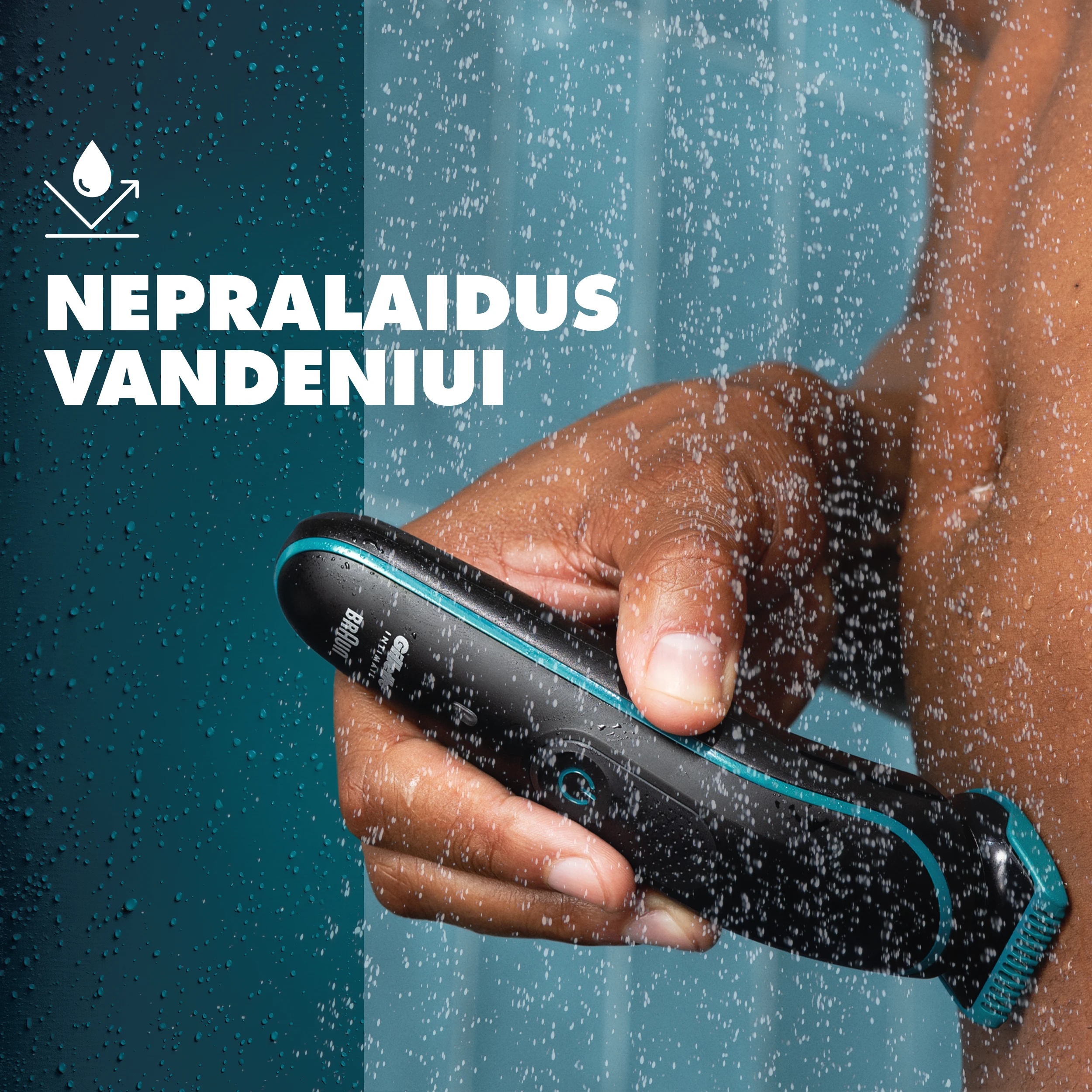 Gillette i5 BG5340 Kūno Plaukų Kirpiklis Vyrams aprašymas - Prekės nuotrauka