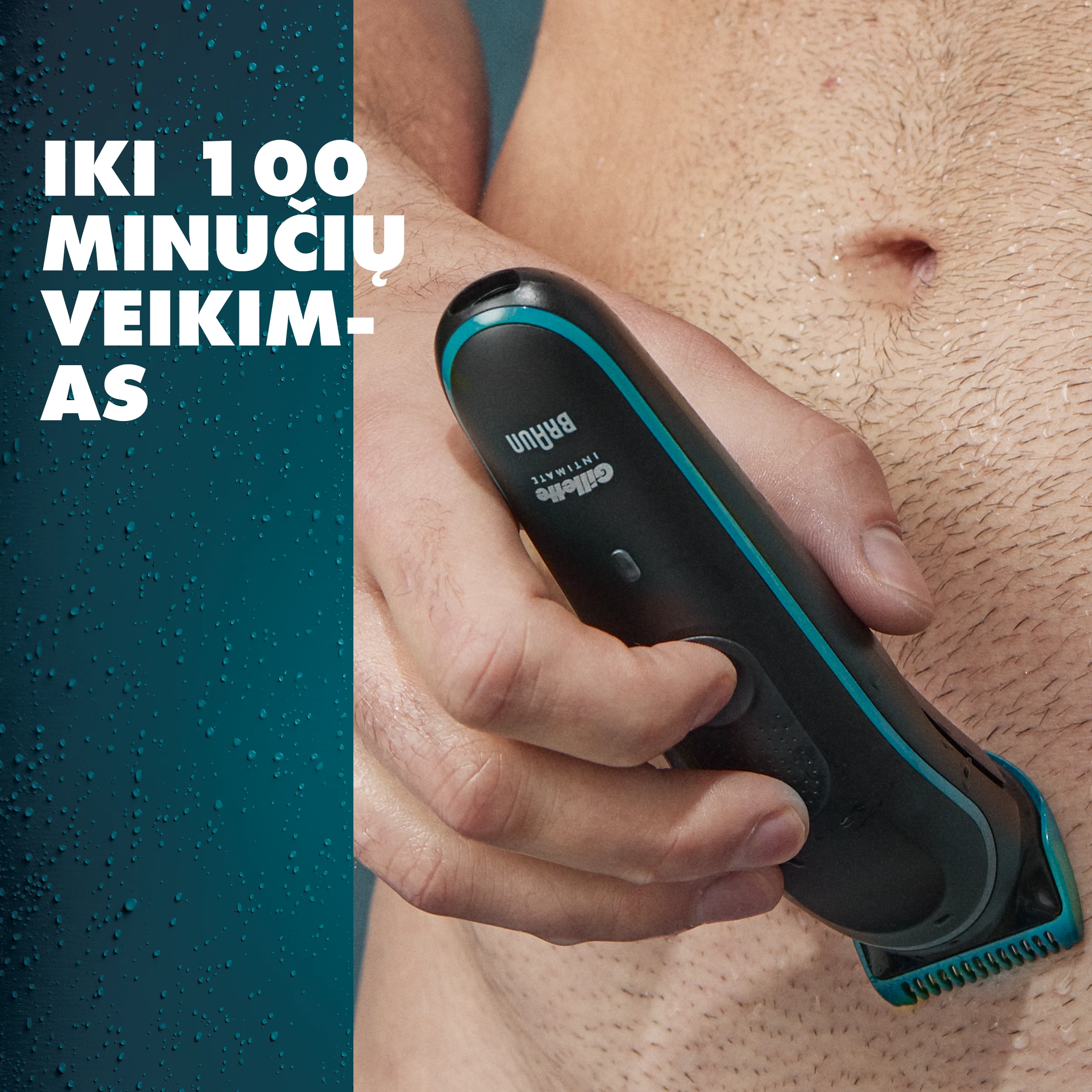 Gillette i5 BG5340 Kūno Plaukų Kirpiklis Vyrams aprašymas - Prekės nuotrauka