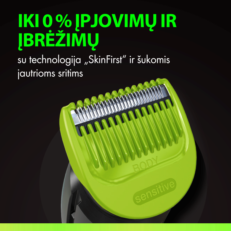 Gillette Labs Body & Intimate Kirptuvas aprašymas - Prekės nuotrauka