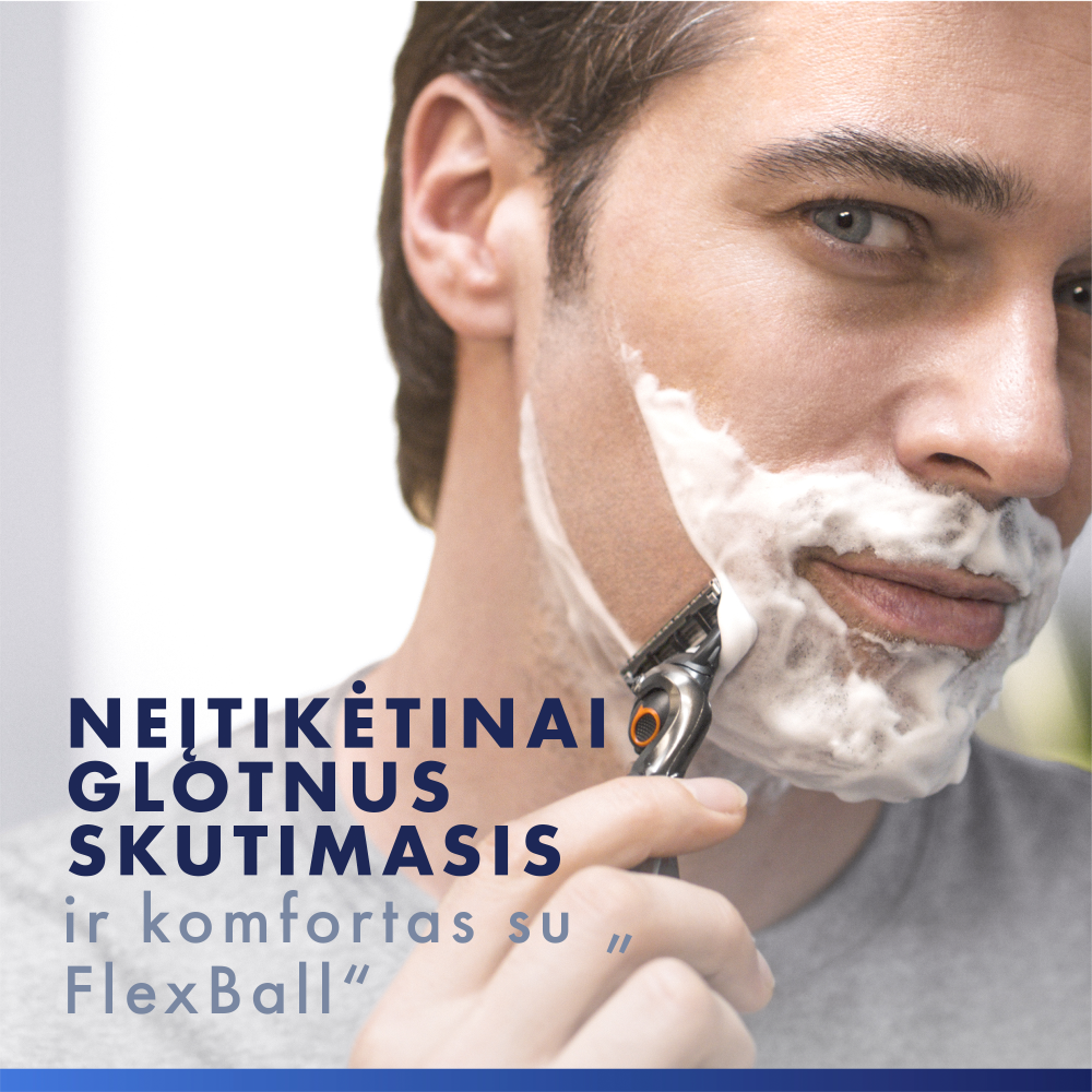 Gillette ProGlide Skustuvo Vyrams Galvutės, 16 vnt aprašymas - Prekės nuotrauka