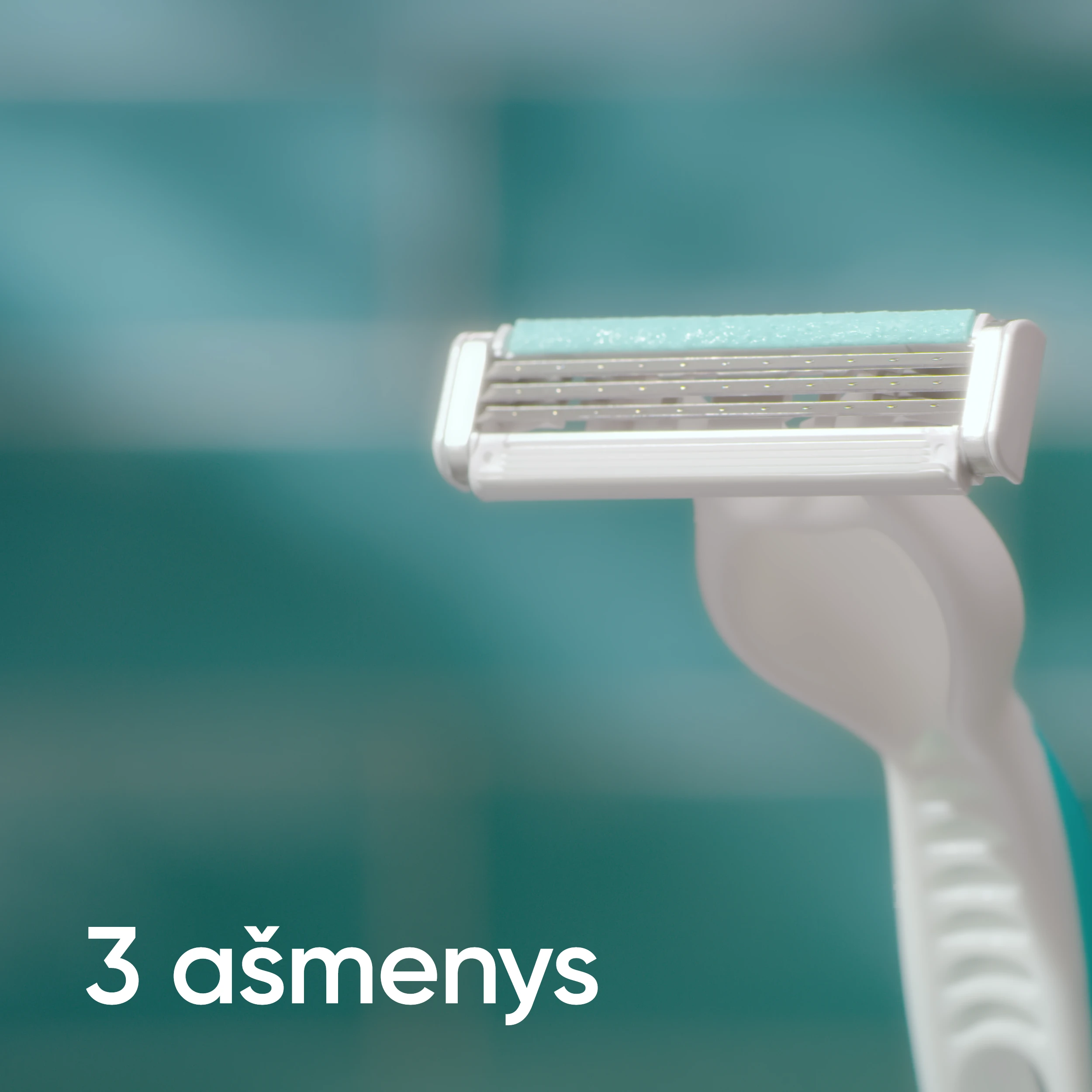 Gillette Venus 3 Sensitive Vienkartiniai Skustuvai Moterims, 6, Vnt. Pakuotė aprašymas - Prekės nuotrauka
