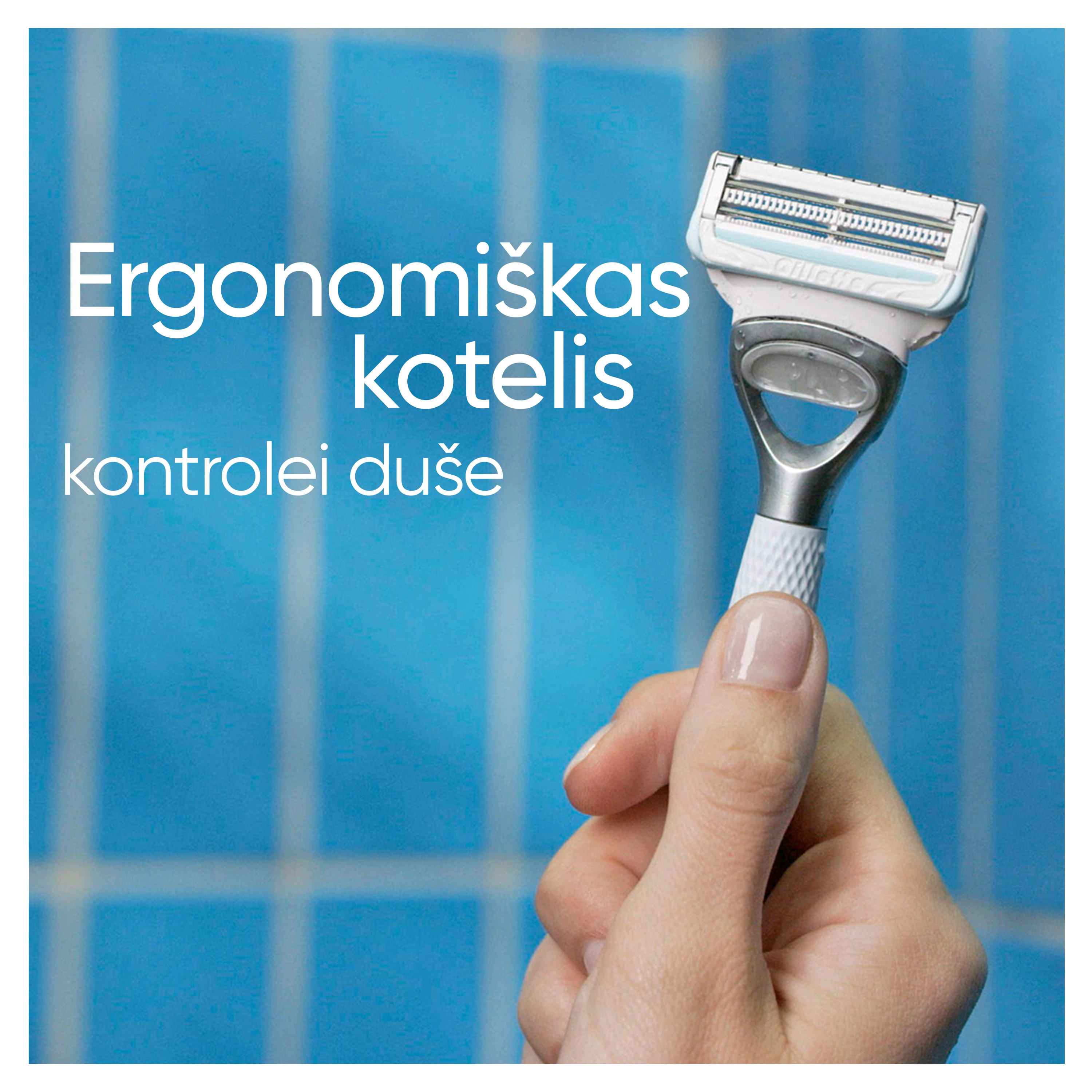 Gillette Venus Satin Care Skutimosi Peiliukai Gaktoms Plaukams, Moterims, 3 vnt aprašymas - Prekės nuotrauka