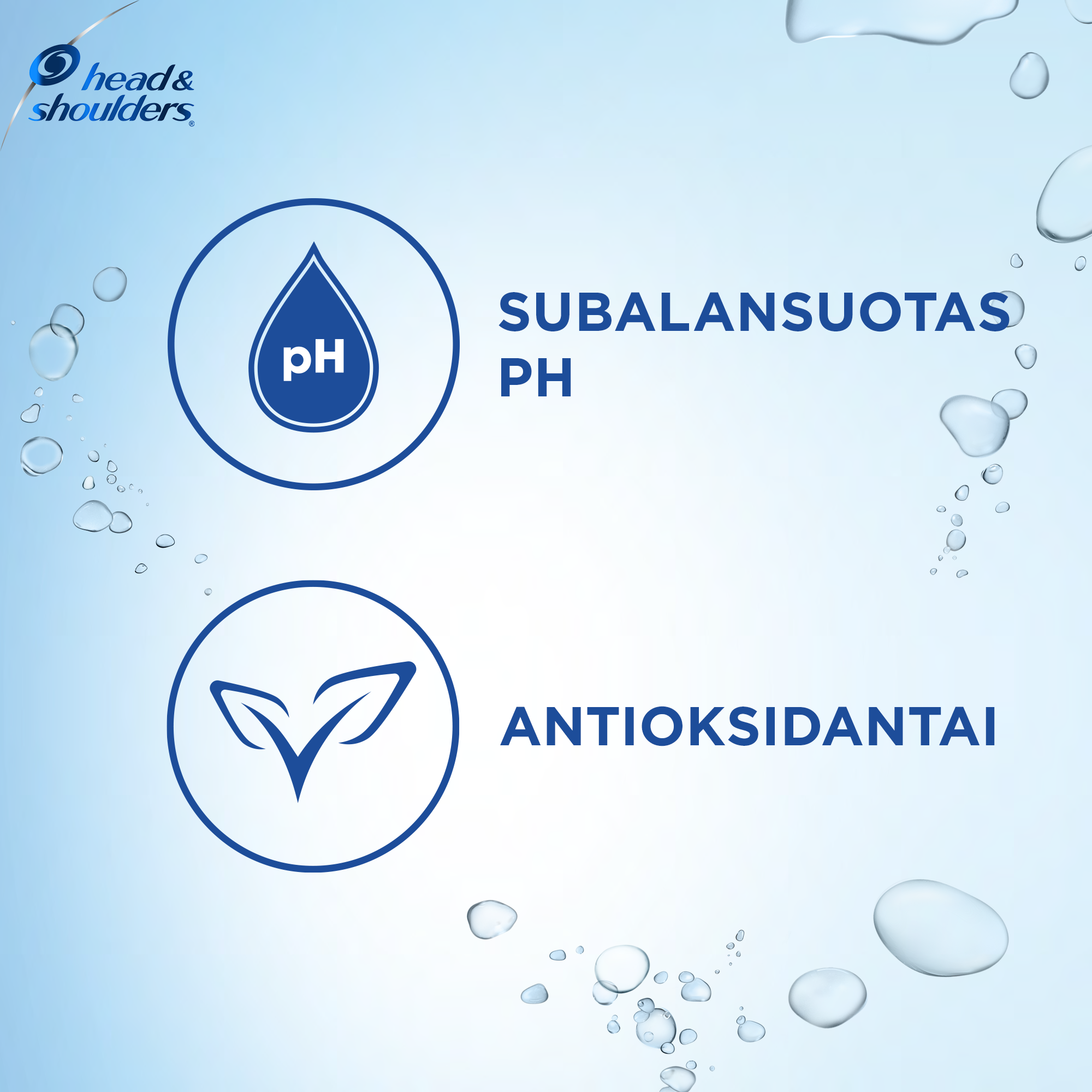 Head&Shoulders Head & Shoulders šampūnas plaukams, suteikiantis blizgesio ir suteikiantis švytėjimo, 800 ml aprašymas - Prekės nuotrauka