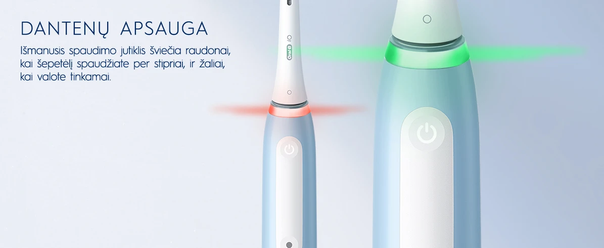 Oral-B | Elektrinis dantų šepetėlis | iO3 Series | Įkraunamas | Suaugusiems | Šepetėlių skaičius galvutės įeina 1 | Number of teeth brushing modes 3 | Blush Rožinė aprašymas - Prekės nuotrauka