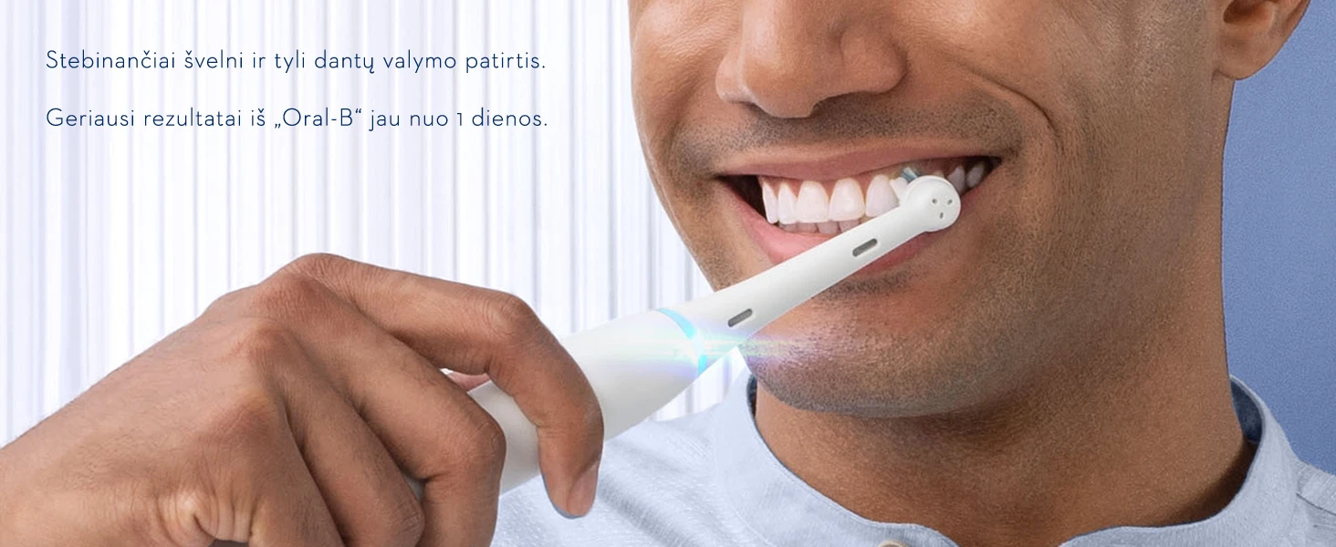 Elektrinis dantų šepetėlis Oral-B iO 6N, iOM6.1A6.1K, rožinis aprašymas - Prekės nuotrauka