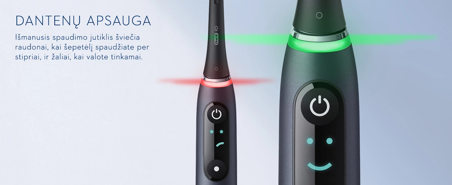 Braun iOM6.1B6.3DK Oral-B iO6 Elektrinis Dantų Šepetėlis Juodas Onyx aprašymas - Prekės nuotrauka